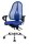 Topstar Bürostuhl Sitness® 15, ST19UT38 Stoff blau, Gestell chrom