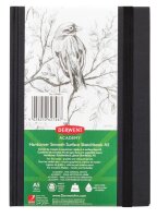 DERWENT Skizzenbuch Academy A5 blanko, schwarz Hardcover...