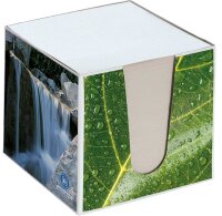 folia Zettelbox grün inkl. 650 Notizzettel...
