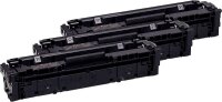 KMP H-T215VX  cyan, magenta, gelb Toner kompatibel zu HP 201X (CF253XM), 3er-Set