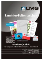 LMG Laminierfolien glänzend für A3 125 micron,...