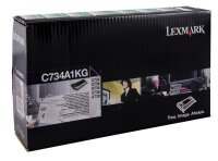 Lexmark C734A1KG  schwarz Toner