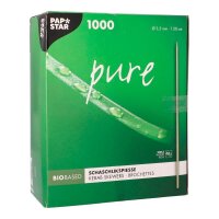PAPSTAR Einweg-Fingerfood-Spieße pure, Holz, 1.000 St.