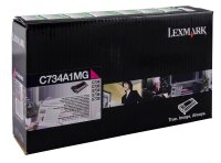 Lexmark C734A1MG  magenta Toner