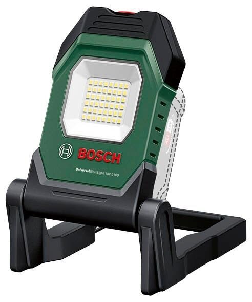 BOSCH Home & Garden UniversalWorkLight 18V-2100 LED Baustrahler grün, schwarz