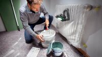 BOSCH Home & Garden UniversalWorkLight 18V-2100 LED Baustrahler grün, schwarz