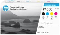 HP CLT-P406C (SU375A) schwarz, cyan, magenta, gelb Toner,...