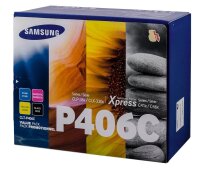 HP CLT-P406C (SU375A) schwarz, cyan, magenta, gelb Toner, 4er-Set