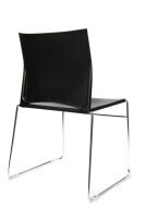 Topstar Besucherstühle W-Chair CH490-0 schwarz Kunststoff, 4 St.