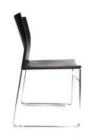 Topstar Besucherstühle W-Chair CH490-0 schwarz Kunststoff, 4 St.