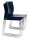 Topstar Besucherstühle W-Chair CH490-0 schwarz Kunststoff, 4 St.