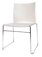 Topstar Besucherstühle W-Chair CH490-2 weiß Kunststoff, 4 St.