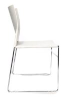 Topstar Besucherstühle W-Chair CH490-2 weiß Kunststoff, 4 St.