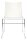 Topstar Besucherstühle W-Chair CH490-2 weiß Kunststoff, 4 St.