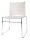 Topstar Besucherstühle W-Chair CH490-2 weiß Kunststoff, 4 St.