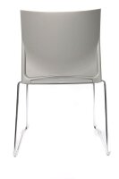 Topstar Besucherstühle W-Chair CH490-3 grau Kunststoff, 4 St.