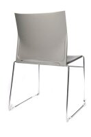 Topstar Besucherstühle W-Chair CH490-3 grau Kunststoff, 4 St.