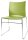 Topstar Besucherstühle W-Chair CH490-5 grün Kunststoff, 4 St.
