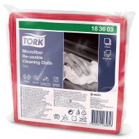 TORK Mikrofasertücher Polyester 90 °C waschbar,...