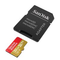 SanDisk Speicherkarte microSDHC-Card Extrem, 32 GB, 1 St.