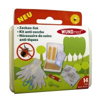 WUNDmed® Zeckenset, 1 Set