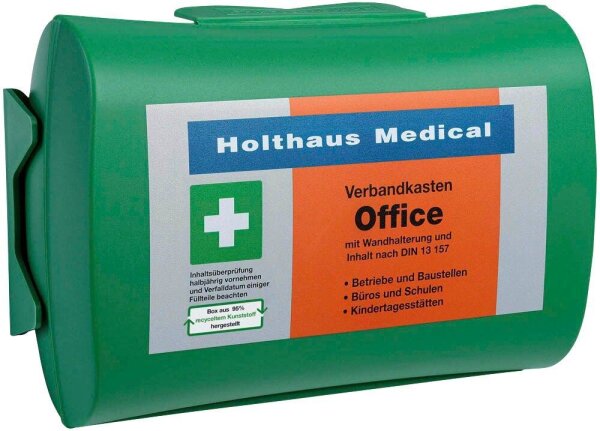 Holthaus Medical Verbandskasten Office DIN 13157 grün