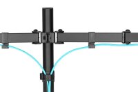 DIGITUS Monitor-Halterung DA-90399 DA-90400 schwarz für 1 Monitor, Tischklemme