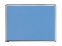 dots Pinnwand 60,0 x 45,0 cm Textil blau