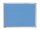 dots Pinnwand 60,0 x 45,0 cm Textil blau