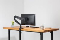 DIGITUS Monitor-Halterung DA-90394 DA-90394 schwarz für 1 Monitor, Tischklemme