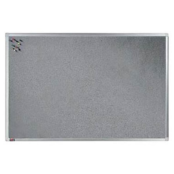dots Pinnwand 90,0 x 60,0 cm Textil grau