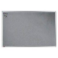 dots Pinnwand 90,0 x 60,0 cm Textil grau