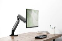 DIGITUS Monitor-Halterung DA-90426 DA-90426 schwarz für Flat- und Curved-Monitore von 15" - 35", Tischklemme