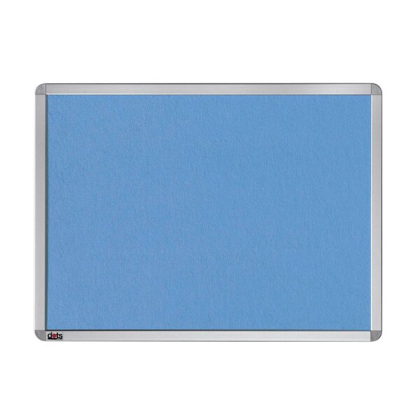 dots Pinnwand 120,0 x 90,0 cm Textil blau