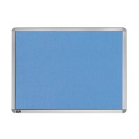 dots Pinnwand 120,0 x 90,0 cm Textil blau