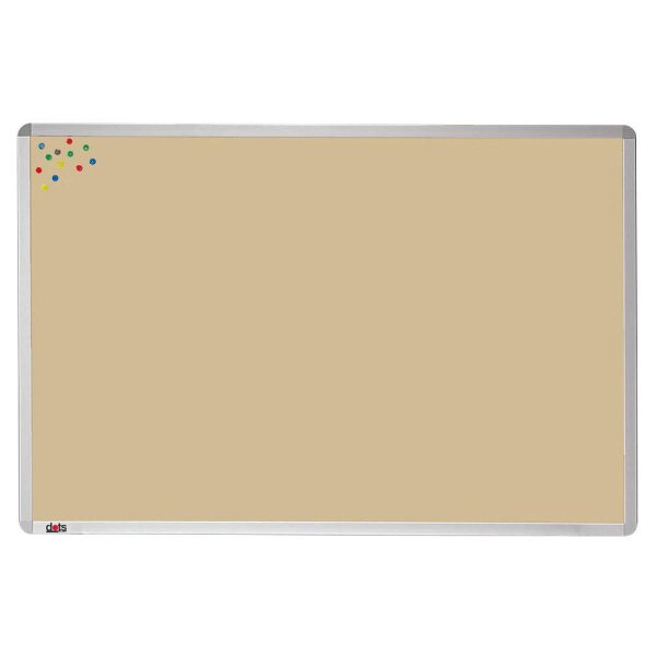 dots Pinnwand 120,0 x 90,0 cm Textil beige