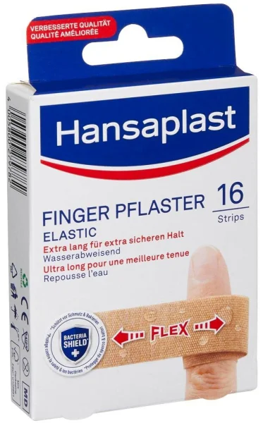 Hansaplast Fingerpflaster ELASTIC 4808231000 beige, 16 St.