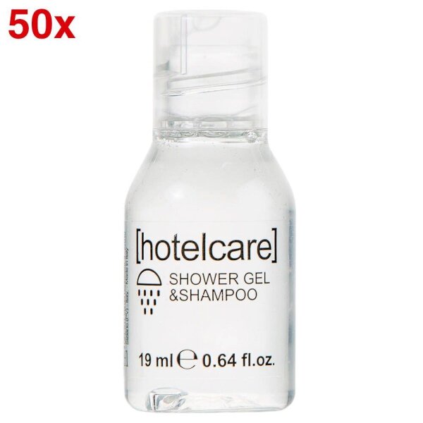 gfl COSMETICS hotelcare Duschgel & Shampoo 50 x 19 ml