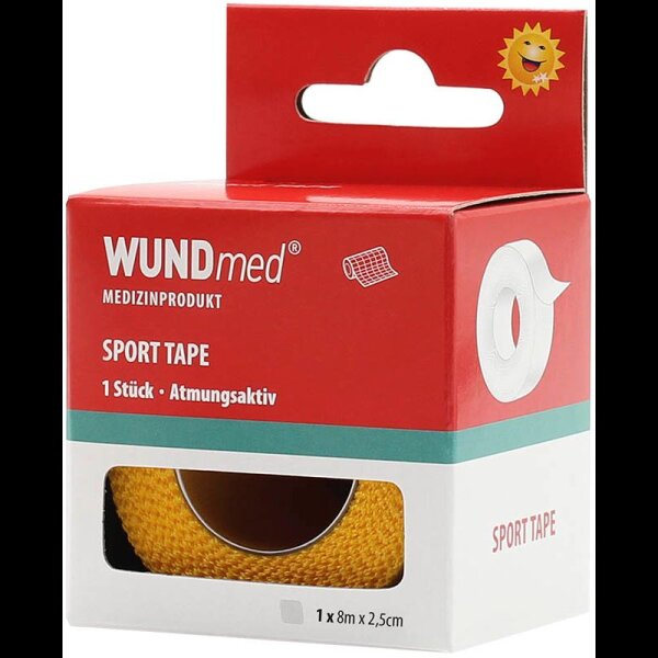 WUNDmed® Tape Sport 04-023 2,5 cm x 8,0 m, 1 St.