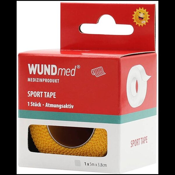 WUNDmed® Tape Sport 04-024 3,8 cm x 5,0 m, 1 St.