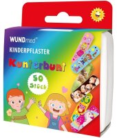 WUNDmed® Pflaster Kunterbunt 05-010 bunt 1,9 x 6,3...