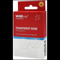 WUNDmed® Pflaster Rund 02-052 transparent 2,5 x 2,5...