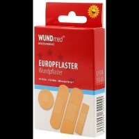 WUNDmed® Pflaster Europflaster 02-041 beige, 20 St.