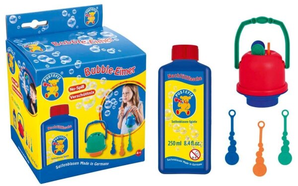 PUSTEFIX® Seifenblasen Bubble-Eimer und Wasserball