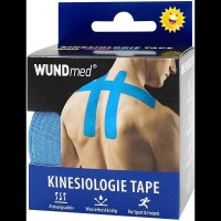 WUNDmed® Tape Kinesiologie 04-041 blau 5,0 cm x 5,0...