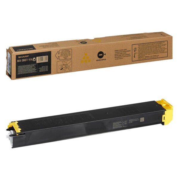 SHARP MX36GTYA  gelb Toner