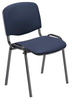 Nowy Styl Besucherstühle Iso blau, schwarz...