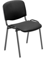 Nowy Styl Besucherstühle Iso anthrazit, schwarz...