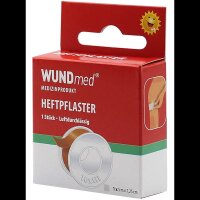 WUNDmed® Heftpflaster 02-081 beige 1,25 cm x 5,0 m, 1...