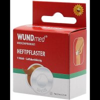 WUNDmed® Heftpflaster 02-082 beige 2,5 cm x 2,5 m, 1 St.